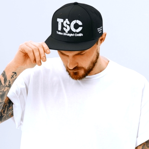 The T$C Grinding Gang Black ⚫️ 🦍 Snapback One Size Fits All - Picture 3 of 5